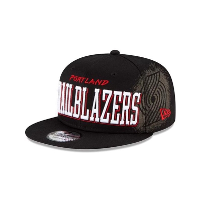 Sapca New Era Portland Trail Blazers NBA Faded 9FIFTY Snapback - Negrii